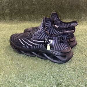 Comfort Cushion Shoes Men’s Size 10.5 Lightweight Black Walk Run Sneakers